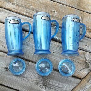 STARBUCKS 2002 Barista Rocket Tumbler LOT